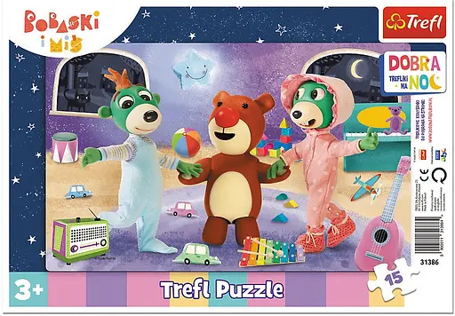 (15 элм. рамкой) - "Время засыпать" / Семья Трефликов - фото 1