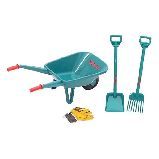 Детский набор садовника с тачкой Klein Bosch (2752)