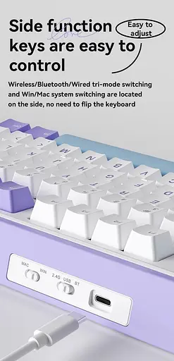 Клавіатура Ajazz AK980 Clear Sky Switch Black-Gray-Yellow (AK980-CS-BGY) - фото 6