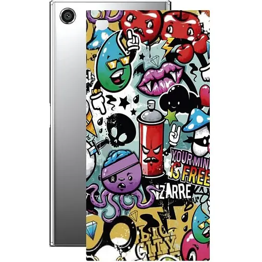 Защитная пленка StatusSKIN для Sony Xperia XZ Premium G8141 G8142 Корпус Винил Граффити - фото 1
