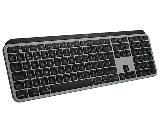 Клавiатура бездротова Logitech MX Keys S Space Grey (920-011637)