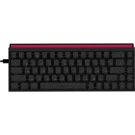 Клавіатура Ajazz NK68 Red Switch Black USB-C (NK68-R-S-B)