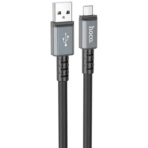 Кабель Hoco X85 Micro Strength charging data cable Чорний