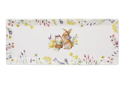 Блюдо порцелянове BonaDi Easter Melody 35х14 см (K240) - фото 1