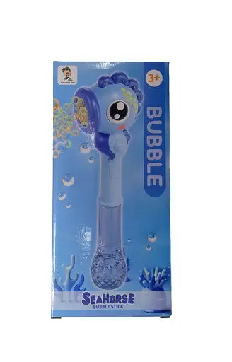 Установка с мыльными пузырями 922-816 B, аккумулятор, подсветка, USB кабель, автоматический принцип работы, мыльный раствор (6967657190765) Голубой - фото 1