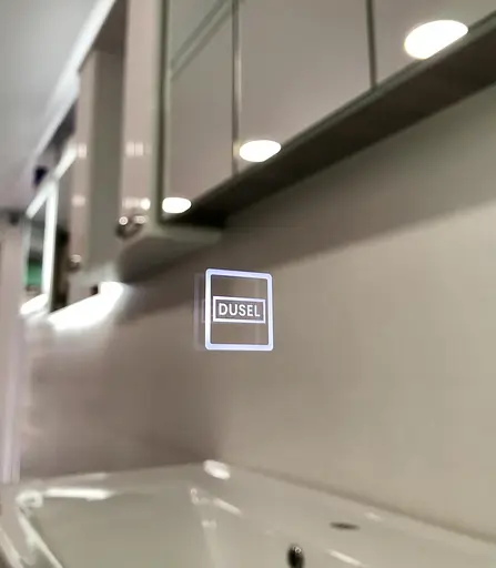 Дзеркало Dusel DE-M3011 65x80 см Сенсорне включення + підігрів, Білий - фото 6