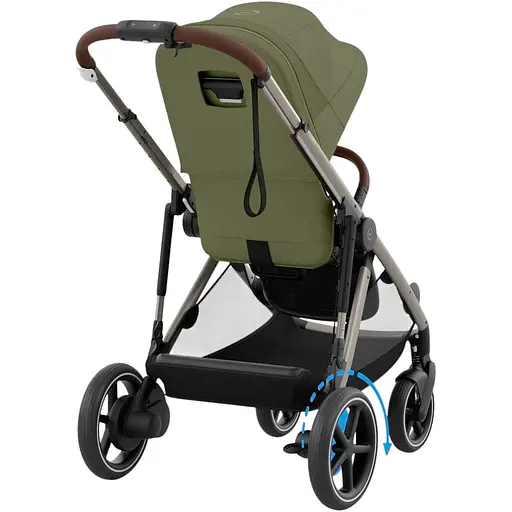 Коляска Cybex eGazelle S TPE Moss Green khaki (525000169) - фото 2