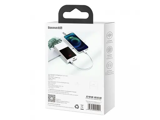 Кабель Baseus Superior Series Fast Charging Data Cable Type-C to iP PD 20W 0.25m White - фото 5