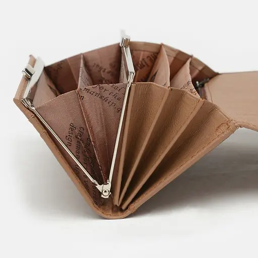 Гаманець жіночий шкіряний Horse Imperial A0001 бежевий - фото 5