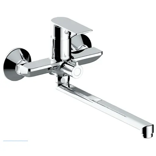 Смеситель для ванны Haiba Alex 006 Euro HB0888 Хром - фото 1