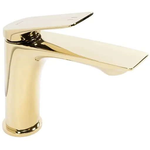 Змішувач для умивальника Rea Avalon gold низький REA-B1118 Золотий - фото 1