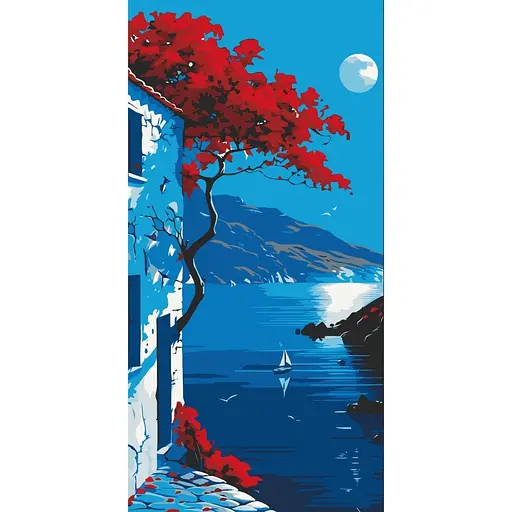 Набор для росписи ArtCraft Вечерняя бухта 40 x 80 см (11569-AC)