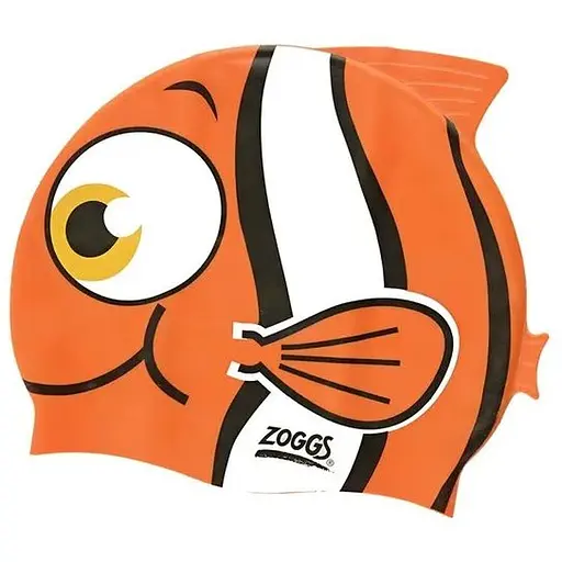 Шапочка для плавання Zoggs Character Silicone Cap Помаранчевий (1000-300710.OR)