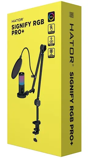 Мікрофон HATOR Signify RGB PRO+ (HTA-516) - фото 7