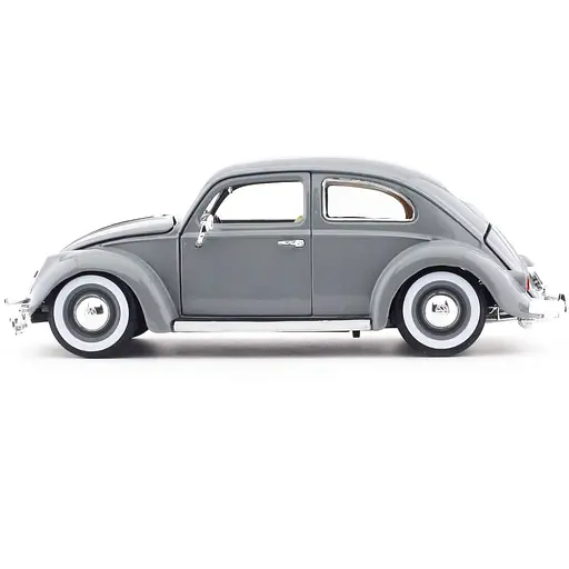 Автомодель Bburago Volkswagen Kafer Beetle 1955, 1:18 серая (18-12029 GY) - фото 2