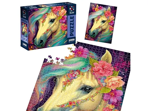 Пазли De.tail Перлина квітів, 1000 деталей, DT1000-12