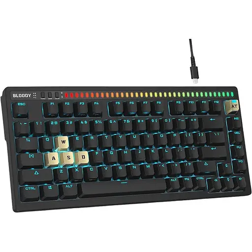 Клавиатура Bloody AT75 USB Black (AT75 (Black)) - фото 3