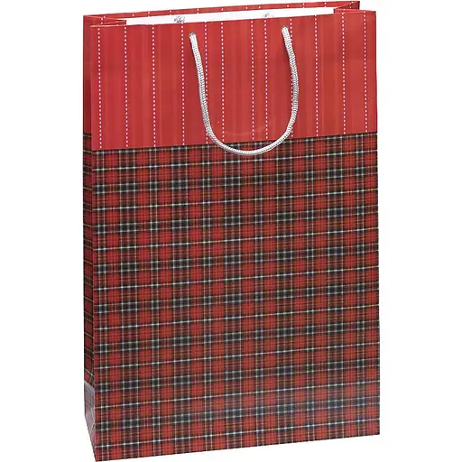 Пакет подарочный "Микс" 5025-1 цветной, большой вертикальный 25 х 39 х 8см Вид 2 - фото 1