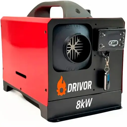 Обігрівач Webasto автономний дизельний Drivor 8 кВт (12В24В220В) з LCD-дисплеєм та пультом ДК