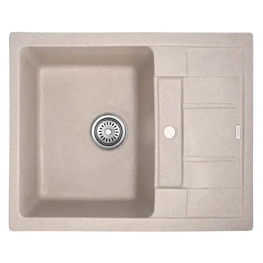 Кухонна мийка Haiba HB8210-G319 sand 620x500x200 HB0985, Сафари - фото 1