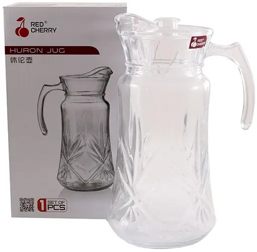 Кувшин Interos стеклянный XMK01-8 1.8 л (000029959) - фото 1