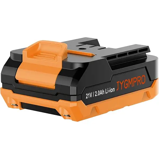 Аккумулятор JYGMPRO 2.0AH 21V, литий-ионный сменный аккумулятор для аккумуляторной цепной пилы