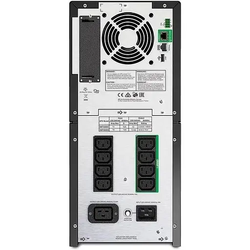 Джерело безперебійного живлення APC Smart-UPS 3000VA/2700W, LCD, USB, SmartConnect, 8xC13, 1xC19 - фото 2