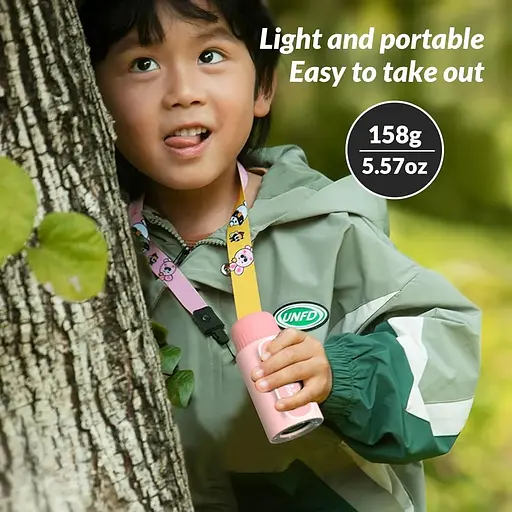 Справжній міні-дитячий монокулярний телескоп Bestrip 2 в 1 зі світлодіодними ліхтариками, що перезаряджаються, 8-кратний зум - фото 7