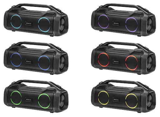 Портативна акустика Defender Beatbox 50 Black (65950) (7055827) - фото 2