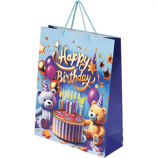 Пакет подарунковий DW0510X113 Блакитний - фото 1