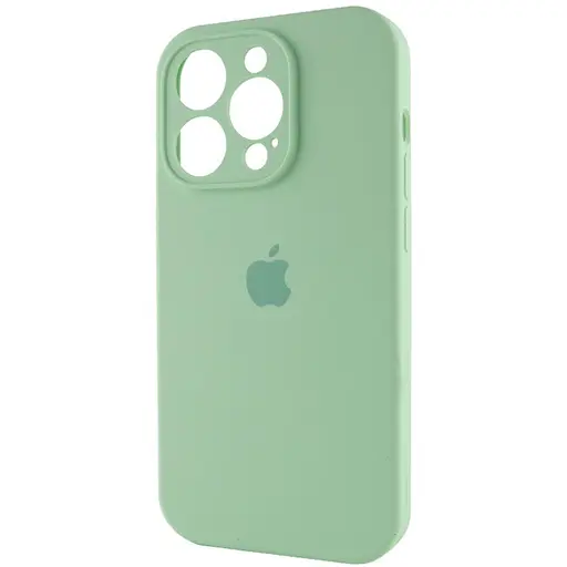 Чохол Epik Silicone Case Full Camera Protective AA для Apple iPhone 15 Pro Max 6.7 Зелений/Pistachio - фото 3