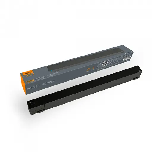 Блок живлення для магнітних трекових систем Videx 200W VL-TRMS-P200B Зовнішній - фото 2