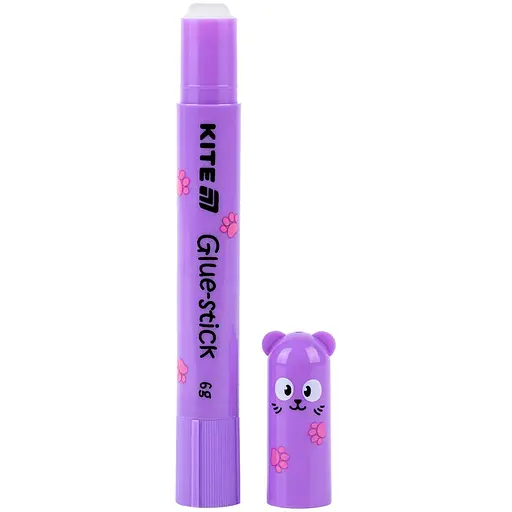 Набор клей – карандаш PVP 6 г с фигурным колпачком Kite 12 шт. (K25-1133) - фото 3