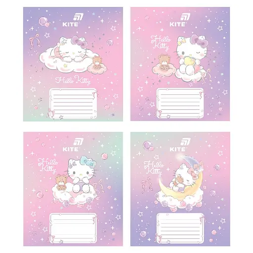 Набор тетрадей Kite 12 л., кос., фольга + УФ лак, 25 шт. (HK26-235-1) - фото 1