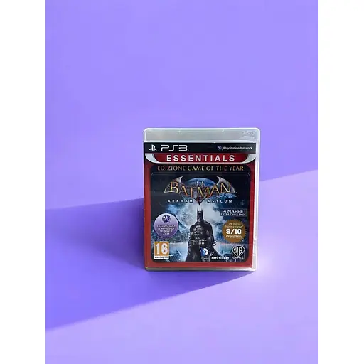 Диск з грою на PlayStation 3 ліцензія Batman: Arkham Asylum, гра на PlayStation 3 Batman: Arkham Asylum