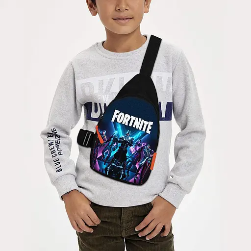 Сумка через плече дитяча Fortnite 29х17 см сумка слінг для хлопчика (01942)
