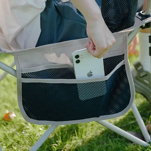 Складное туристическое кресло Naturehike CNK2350JJ011 алюминий (Бежевый) - фото 8