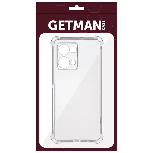 TPU чохол Getman Ease logo посилені кути Full Camera для Oppo Reno 7 4G Безбарвний (прозорий) - фото 4