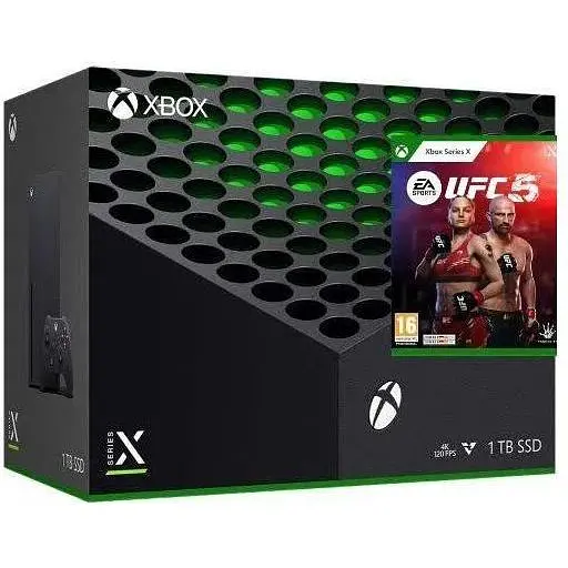 Microsoft Xbox Series X 1Tb + UFC 5 (английская версия)
