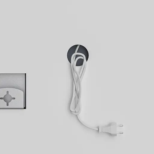 Зеркало Mixxus Premium Ellipse MV05-80x70-Reverse Black MP6646, Черный - фото 8