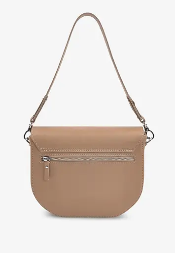 Жіноча шкіряна сумка Ruby L карамель - фото 5