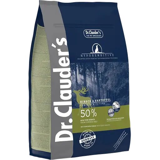 Сухий гіпоалергенний корм для собак Dr.Clauder’s Hyposensitive Venison & Potato оленина та картопля 10.5 кг (3 шт. х 3.5 кг) - фото 2
