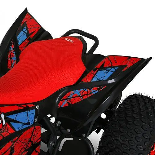 Электромобиль детский Квадроцикл E-FOX-1450-3 60V20AH до 45 км/ч до 150 кг SD Bluetooth USB свет красный - фото 4