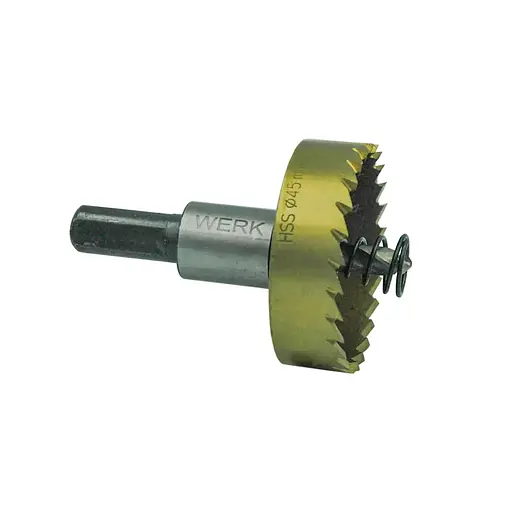 Сверло корончатое Werk HSS по металлу 45 мм (134417)