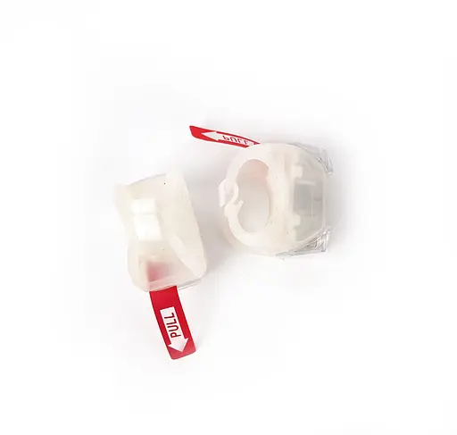 Мигалка LED біле та червоне світло силіконовий білий корпус (G0000620) - фото 3