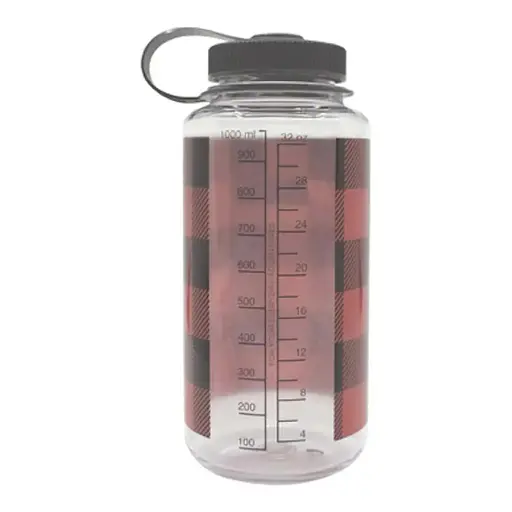 Пляшка Nalgene 1L WM Plaid Red (1053-682020-0130) - фото 2