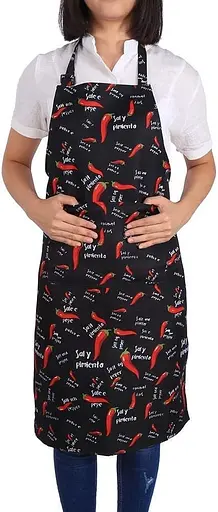 Фартух тканинний з кишенею 65 x 72 см в асортименті R89155 - фото 6