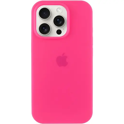 Чохол Epik Silicone Case Full Protective AA для Apple iPhone 16 Pro Max 6.9 Рожевий/Barbie pink