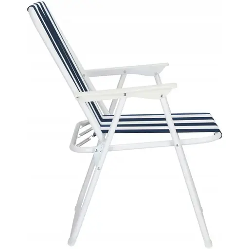 Стул Outtec складной синяя полоска - фото 6