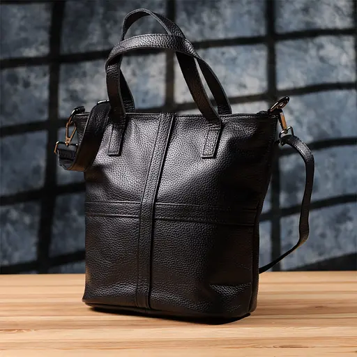 Женская сумка Vintage из натуральной кожи 28х25х12 см sum0029063 - фото 10